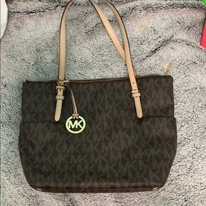 Michael Kors original brown tote bag